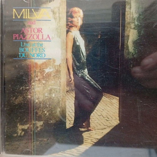 Live at the Bouffes du Nord CD like new with Milva and Astor Piazzolla