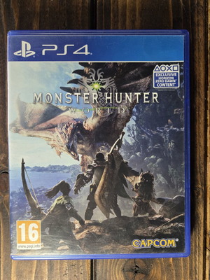 Monster Hunter: World PS4 game like new