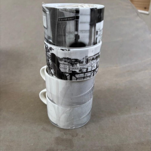 British Airways cups set of 4