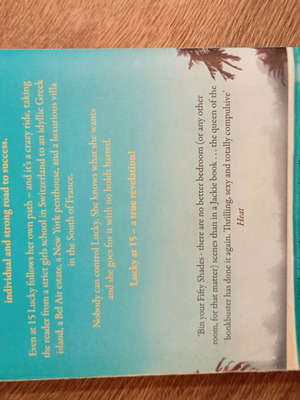 Jackie Collins Confessions of a Wild Child foreign language book used
