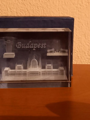 Crystal souvenir Hungary like new