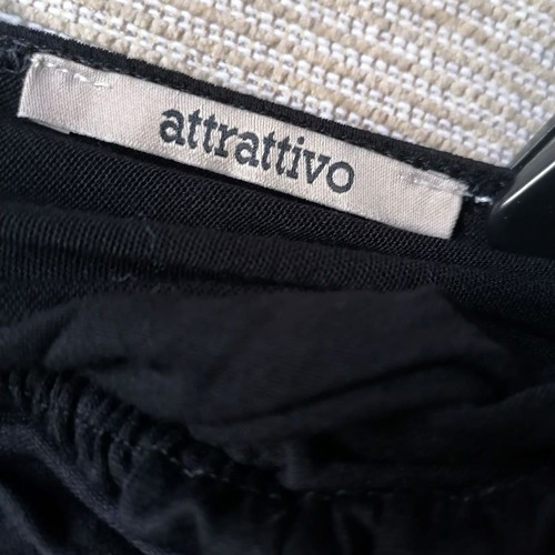 Attrattivo maxi dress one size black new