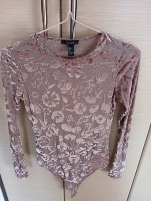 Pink bodysuit like new, size S