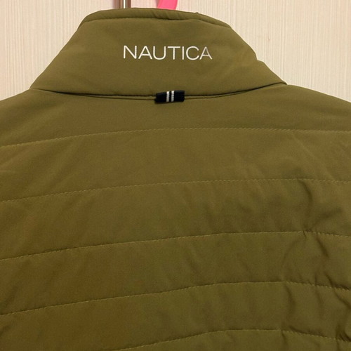 Nautica men's jacket XXL like new, khaki