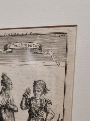 Χαλκογραφία μεταχειρισμένη με φορεσιές Χίου, Figure GXX