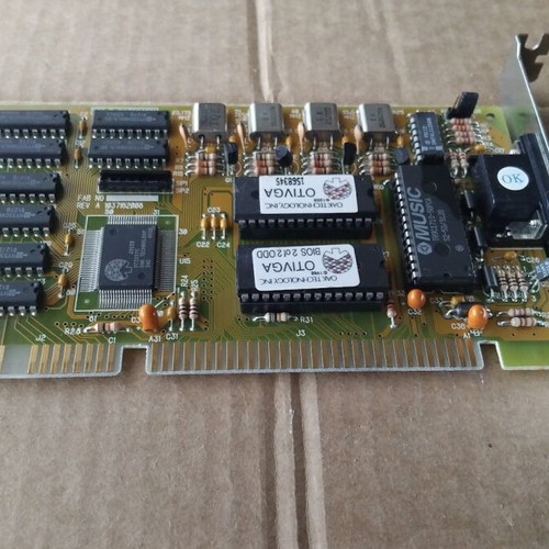 OAK OTIVGA 3716 256KB 16-bit ISA video card like new