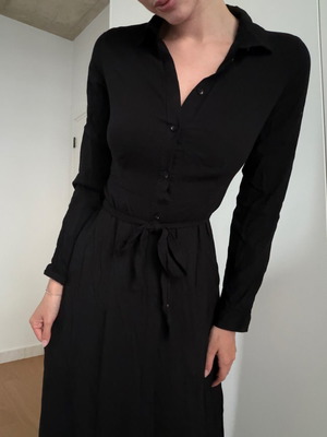 Dress midi black H&M like new, size S