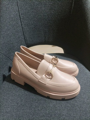 Beige moccasins new size 37