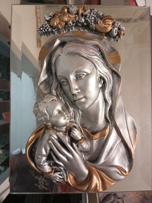 Mirror Icon of the Virgin Mary like new