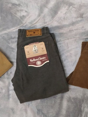Marlboro Classics men's pants new in 3 colors sizes W29/L36 and W29/L34
