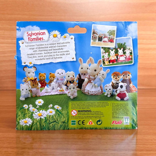 Sylvanian Families Collectible Set with Figures Sheep Family #4128 Sheep Exhausted NEW