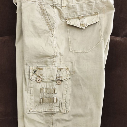 Black Fox Cargo shorts new XXL beige cotton