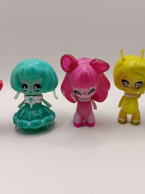 Glimmies Friends set of 5 used dolls