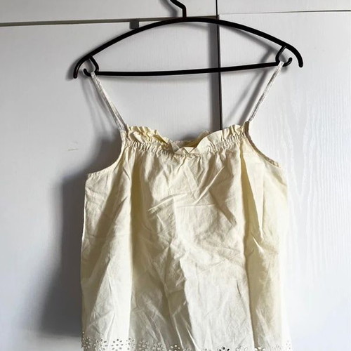 Zara summer pajama set used, yellow, size 13-14