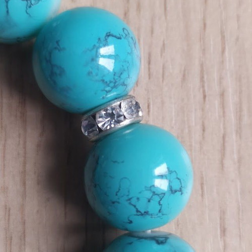 Turquoise summer bracelets, pack of 2