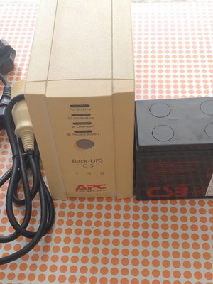 APC Back-UPS CS 350 USB/Serial Off-Line 350VA 210W μεταχειρισμένο