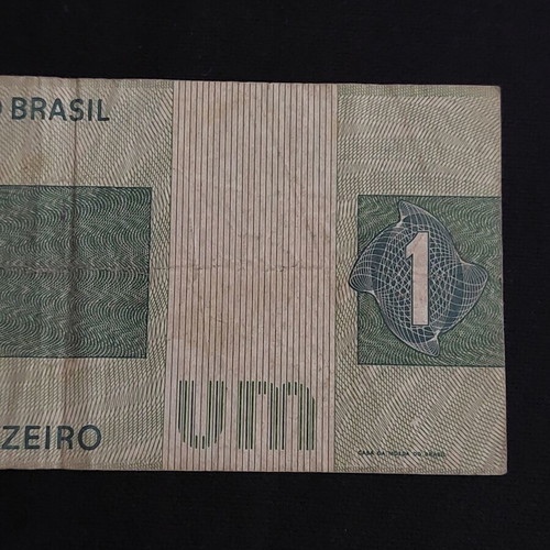 Brazil 1 Cruzeiro banknote used