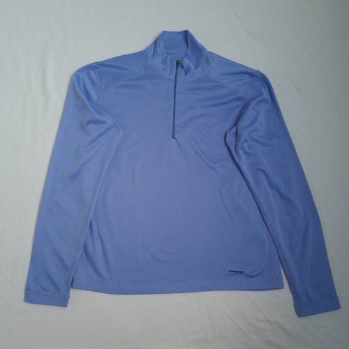 Patagonia Capilene Base Layer women's long sleeve shirt size M, blue