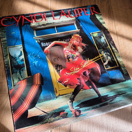 Cyndi Lauper She's So Unusual LP used, pop