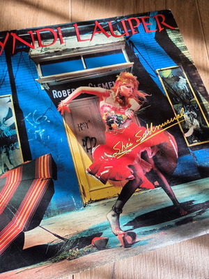 Cyndi Lauper She's So Unusual LP used, pop