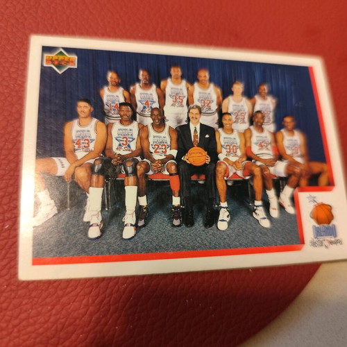 Lot vintage 38 cards Upper Deck NBA 1992 used