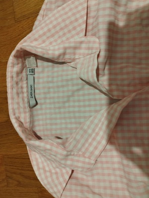 Καρό γυναικείο πουκάμισο Zara XL μεγ. 32, μεσάτο, μεταχειρισμένο