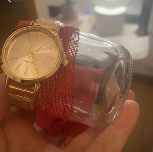Stainless steel quartz watch