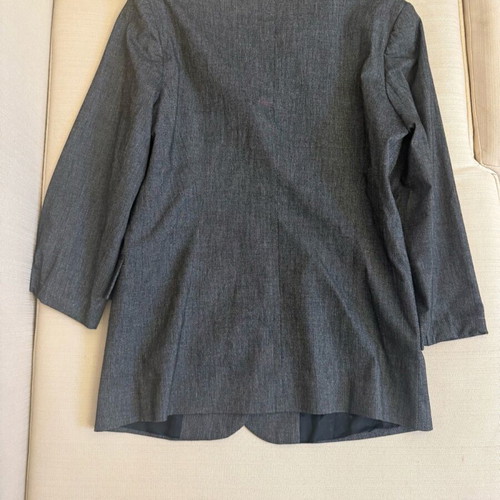 Grey trouser-style jacket like new, size S