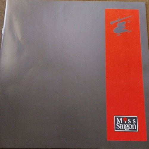 Miss Saigon 2 LP like new with 20-page booklet