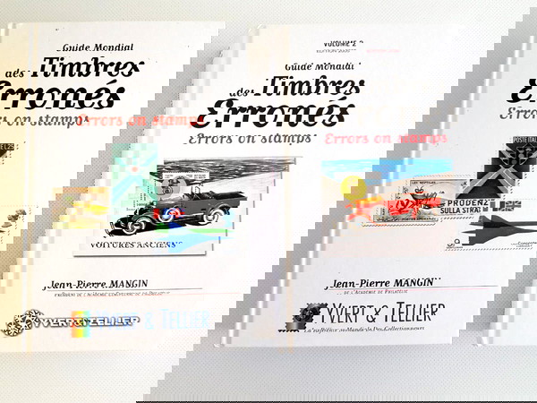 Mangin - Guide Mondale Des Timbres Errones ( 2  tomi)