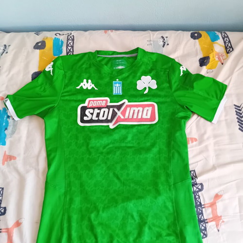 Panathinaikos Football Jersey Kappa 2019 Kurbelis used, medium