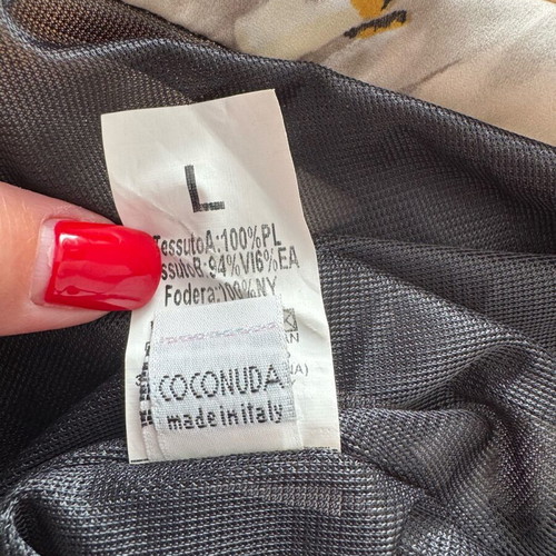 Coconuda dress like new, size L, black and white