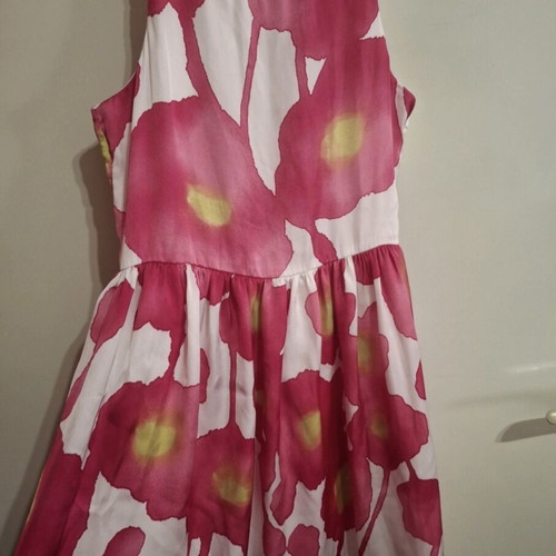 Floral Mandarino girls' dress size 8, like new, pink
