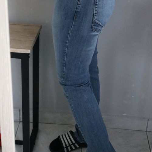 Vans blue jeans Y2K mid/low waist like new