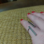 Silver women's ring like new