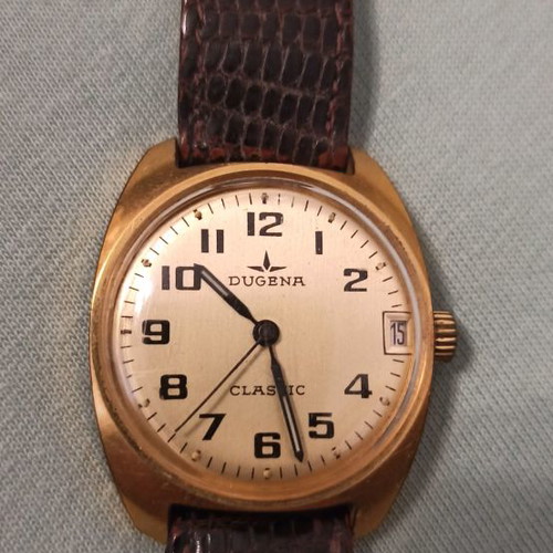 Dugena Classic wristwatch in excellent condition, 1960s
