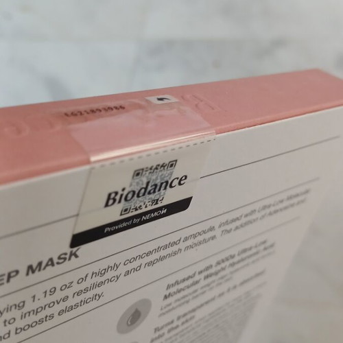 Biodance Bio Collagen Real Deep Mask new, pack of 4