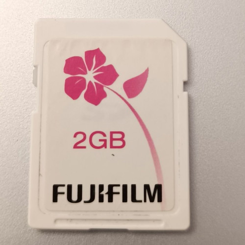 Fujifilm SD card 2GB