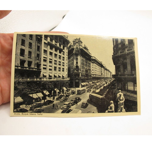 Vintage postcards from Argentina set of 4 like new, 1960s
