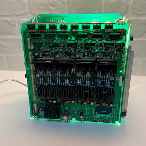 Lamp made of electronic boards new 13x22cm without bulb