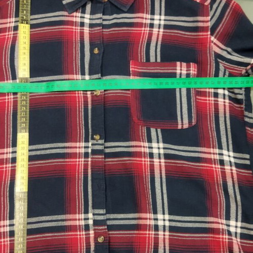 Hollister women's shirt L like new, blue and red