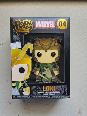 Loki Funko Pop καρφίτσα Marvel