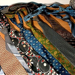 Vintage γραβάτες επώνυμες 18τμχ