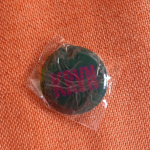 Karavan keychain new, green and pink