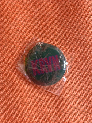 Karavan keychain new, green and pink