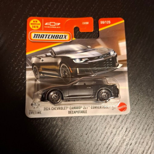 2024 Chevrolet Camaro ZL1 Convertible Matchbox new
