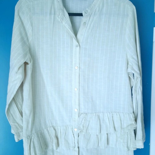 Zara Spring Shirt like new, linen and cotton, XS