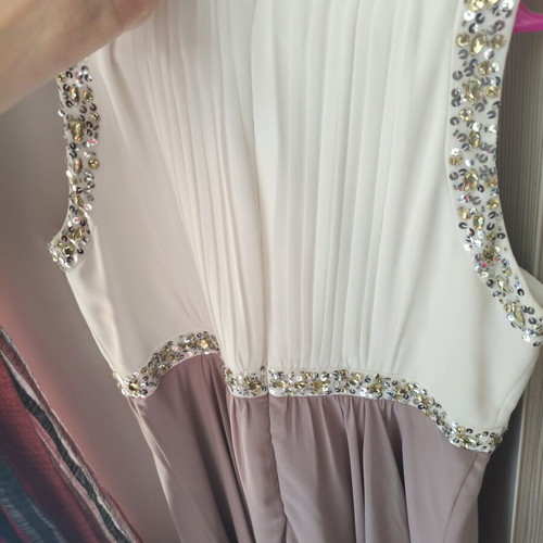 Jakke Formal Dress like new, size M, white and beige