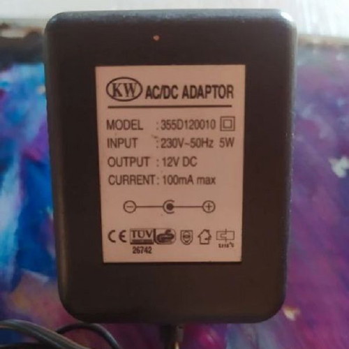 12V AC/DC adapter model 355D120010