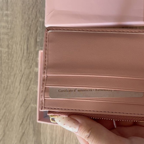 Miu Miu cardholder wallet like new, pink